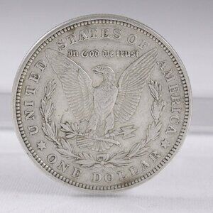 Antique 1921 S Morgan silver dollar, antique US collectible coin